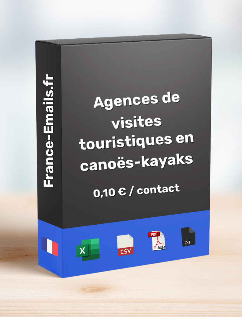 Agence de visites touristiques en canoë-kayak