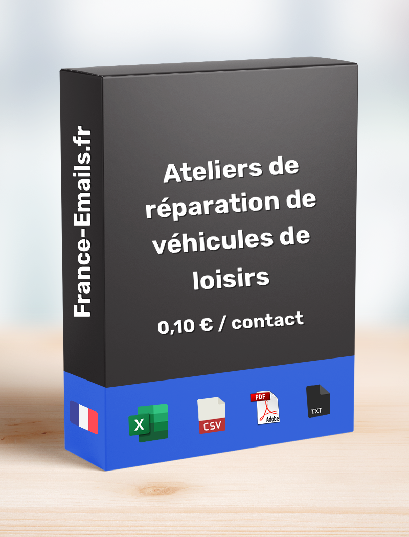 Atelier de réparation de véhicules de loisirs