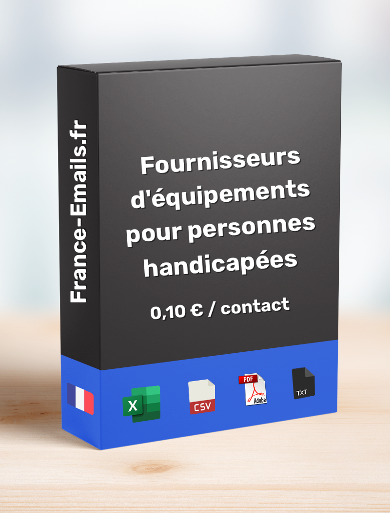 Fournisseur d'équipement pour personnes handicapée