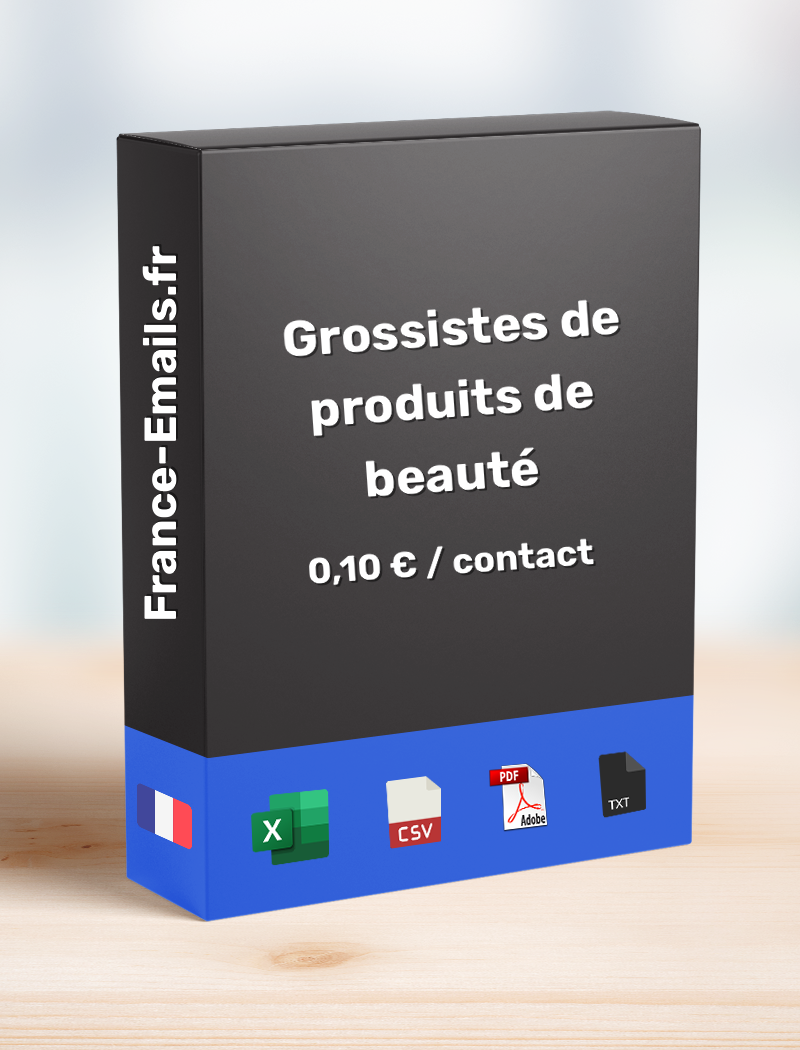 Grossiste de produits de beauté