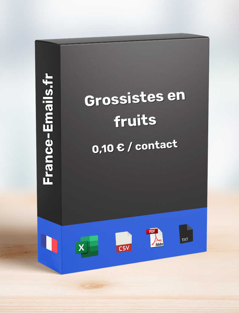 Grossiste en fruits