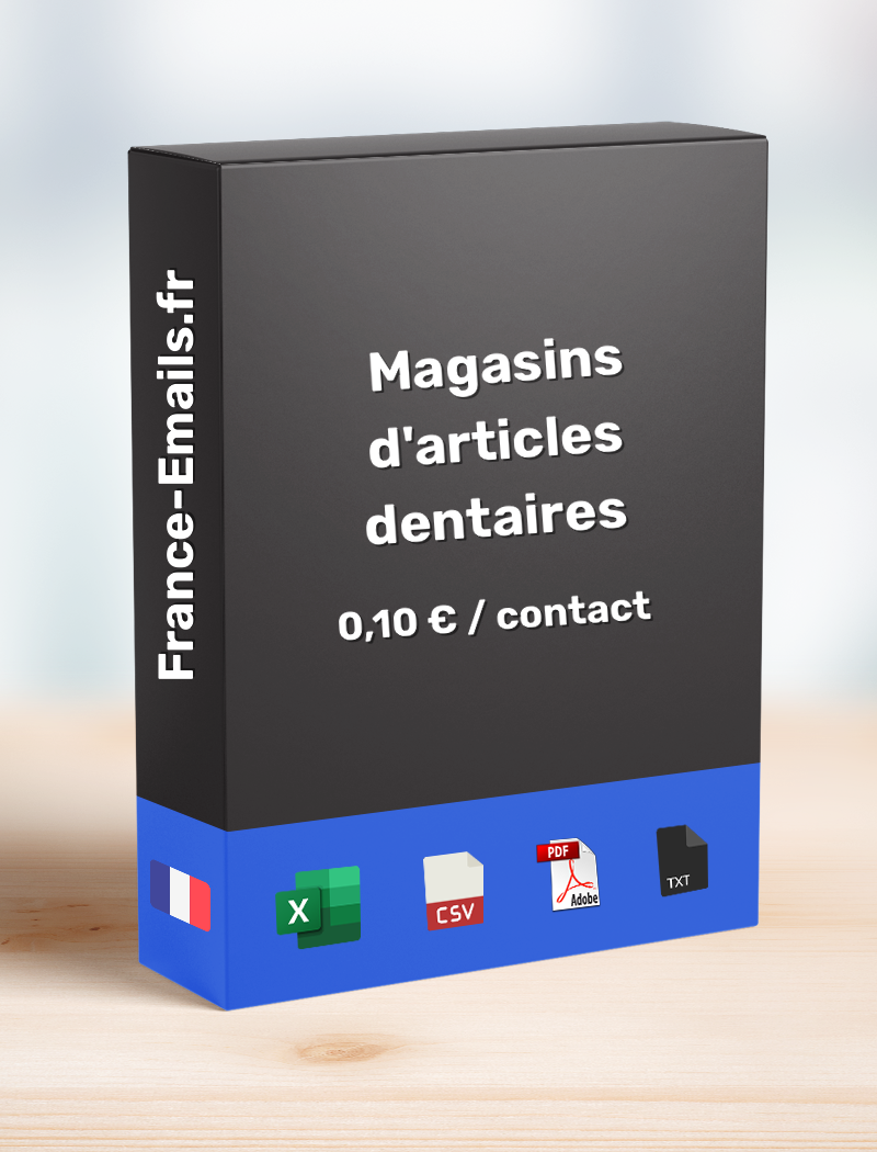 Magasin d'articles dentaires