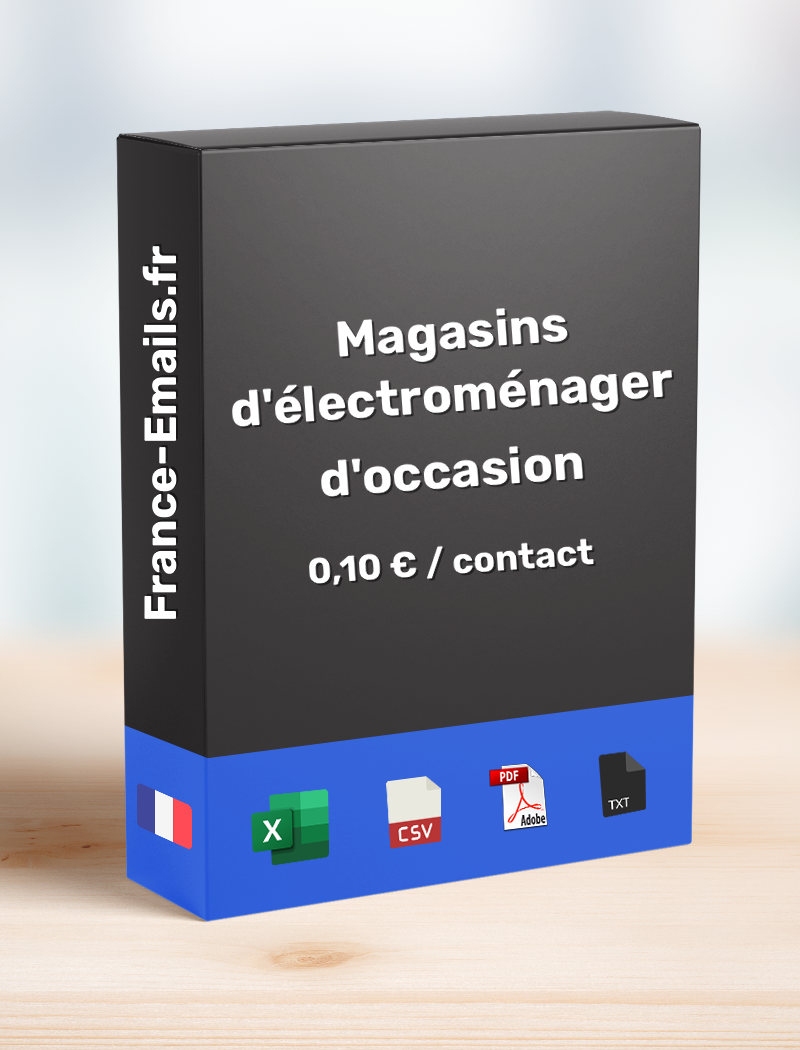 Magasin d'électroménager d'occasion