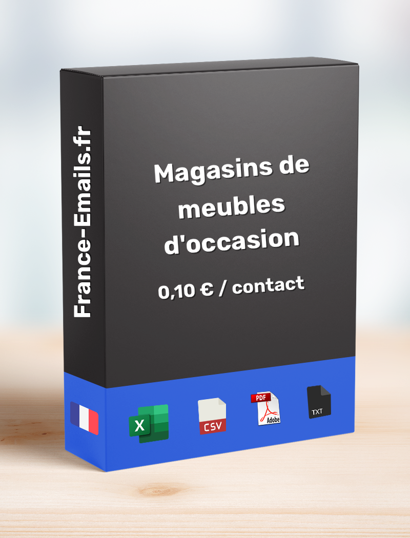 Magasin de meubles d'occasion