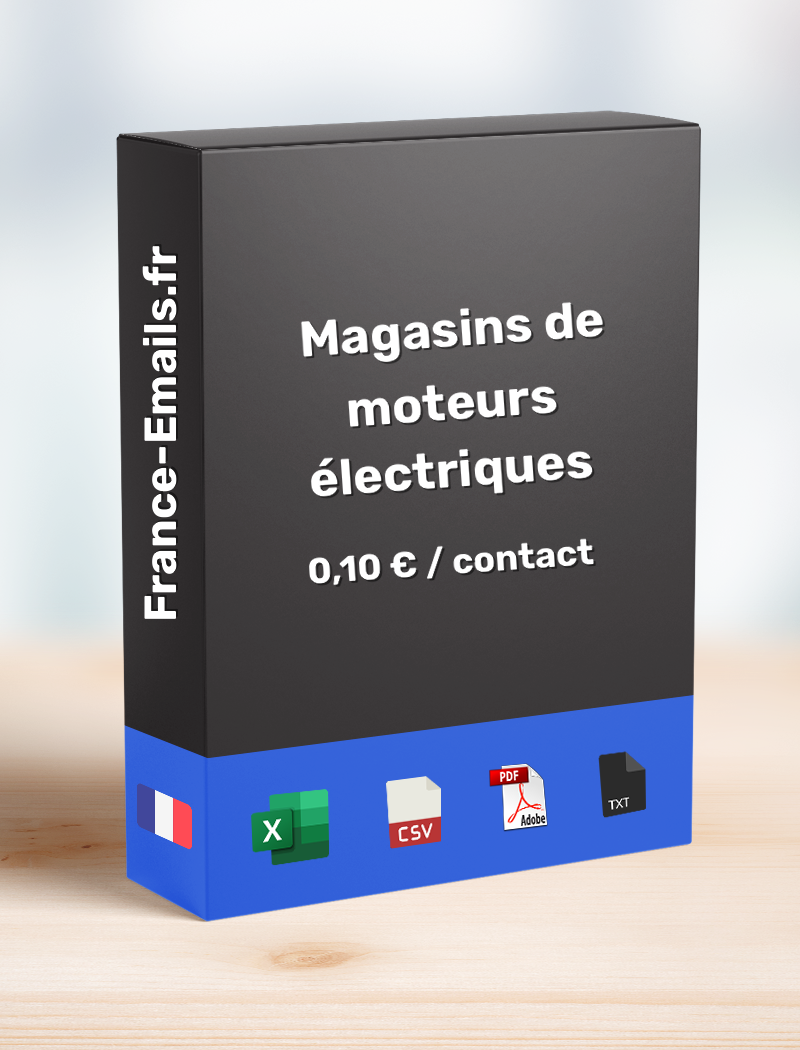 Magasin de moteurs électriques
