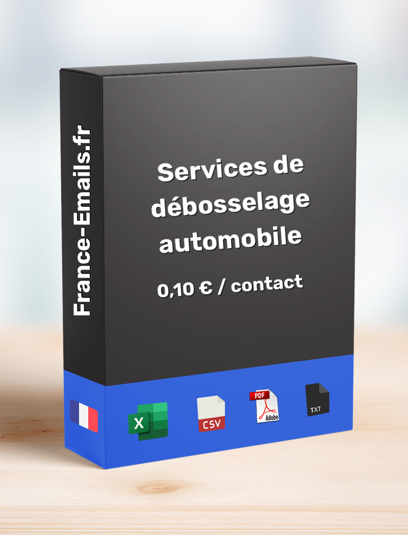 Service de débosselage automobile