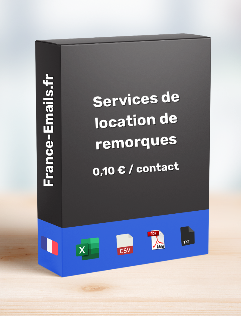 Service de location de remorques